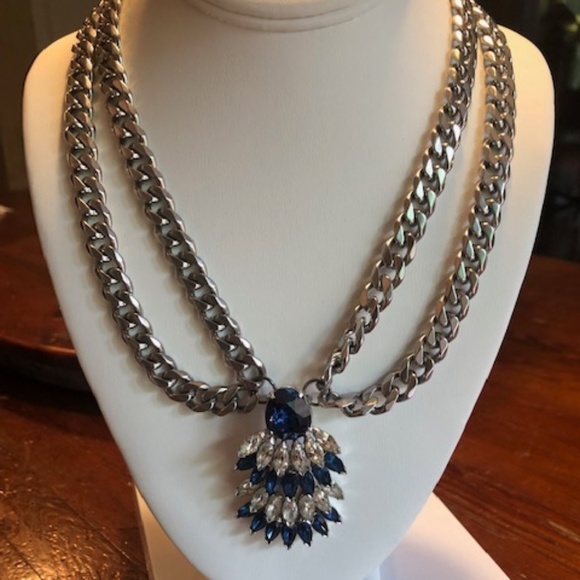 Modern Vintage Brooch Statement Necklace | One of a Kind